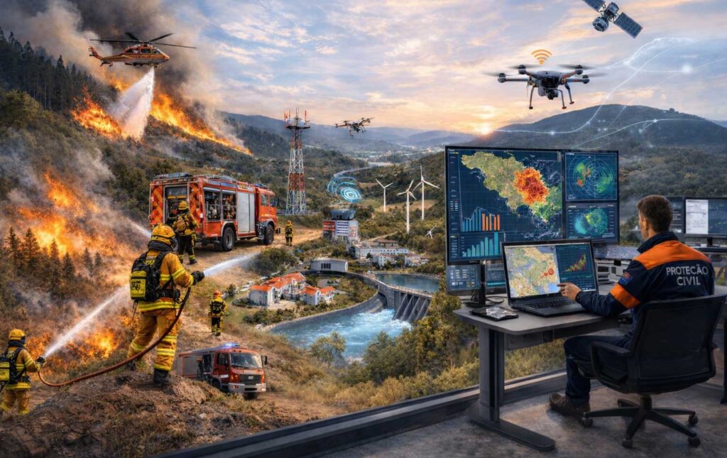 Apoio proteção civil